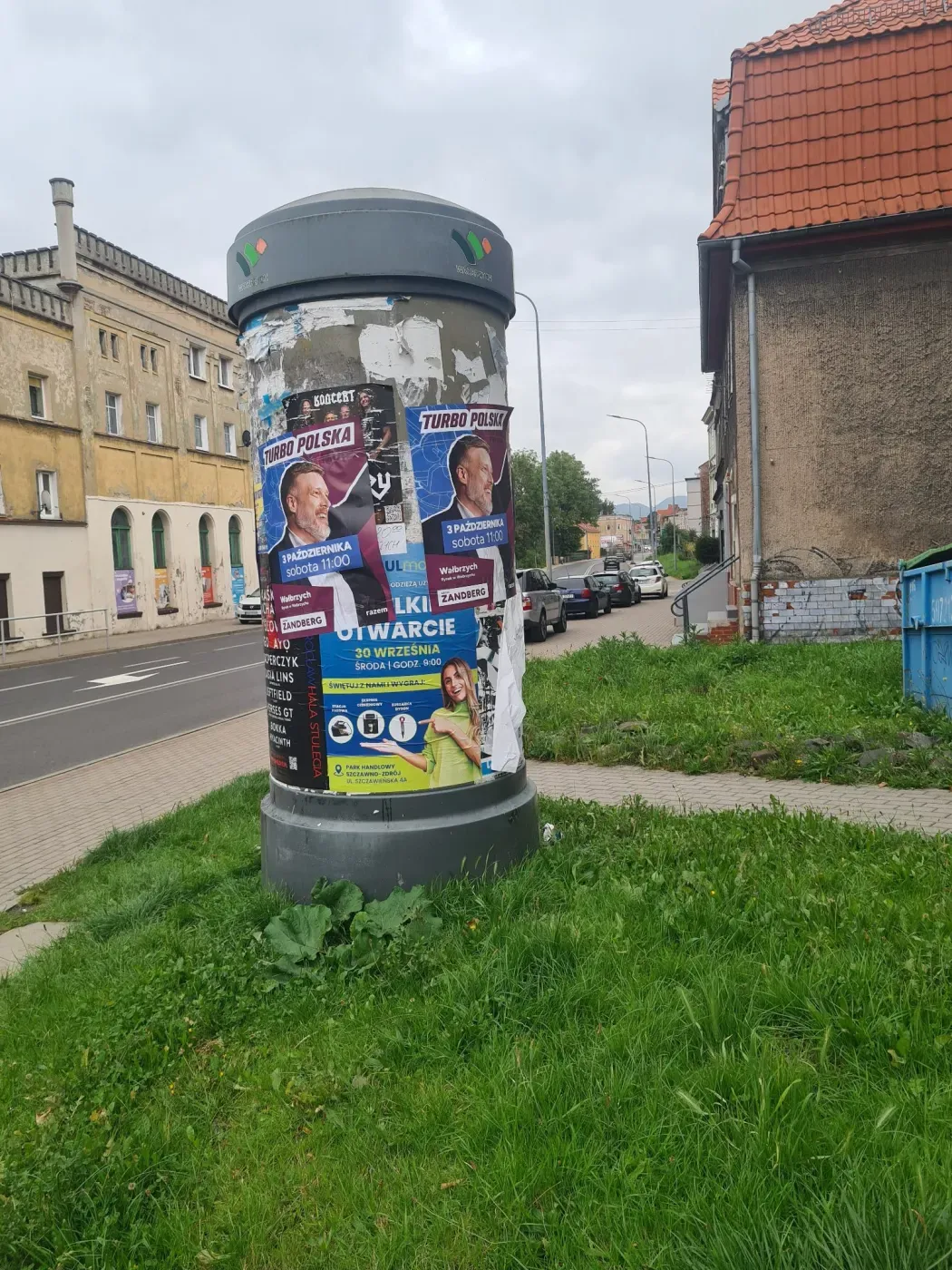 Plakatowanie w Wałbrzychu: Turbo Polska